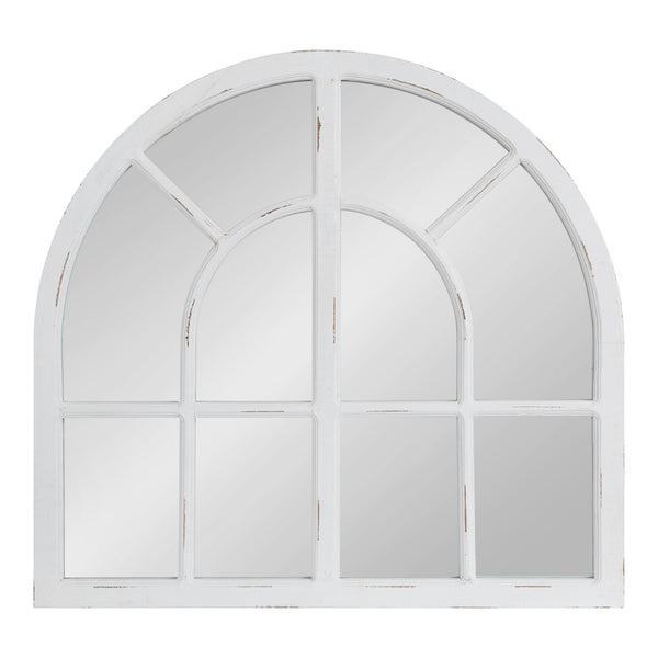 Kate & Laurel Boldmere Wide Arch Windowpane Mirror