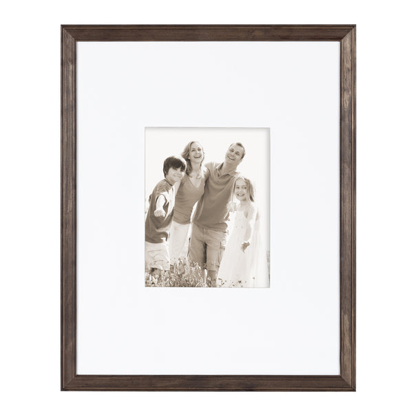 Kate & Laurel Bordeaux Wall Shelf With Frames Set