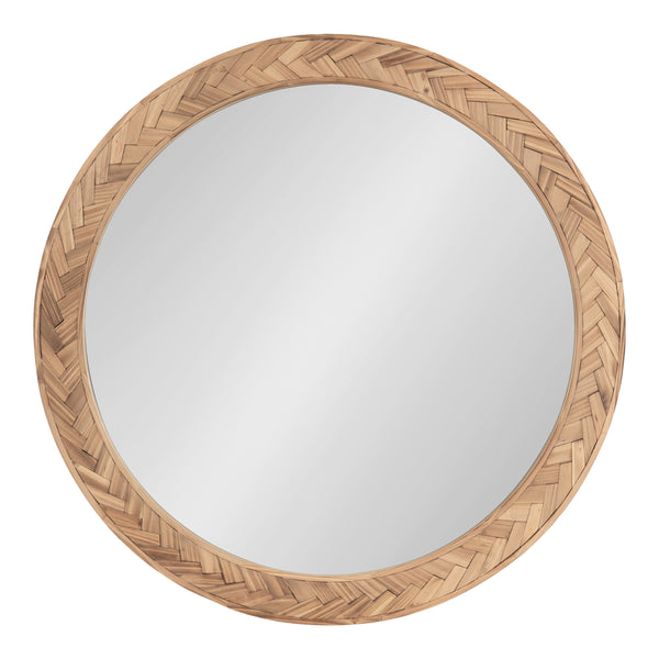 kate & laurel Braywood Round Mirror