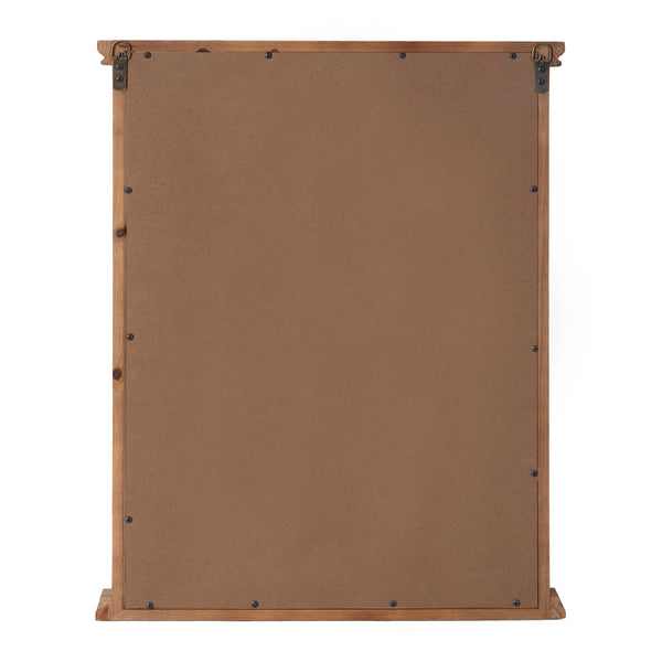 Kate & Laurel Brenna Wood Framed Arch Wall Mirror