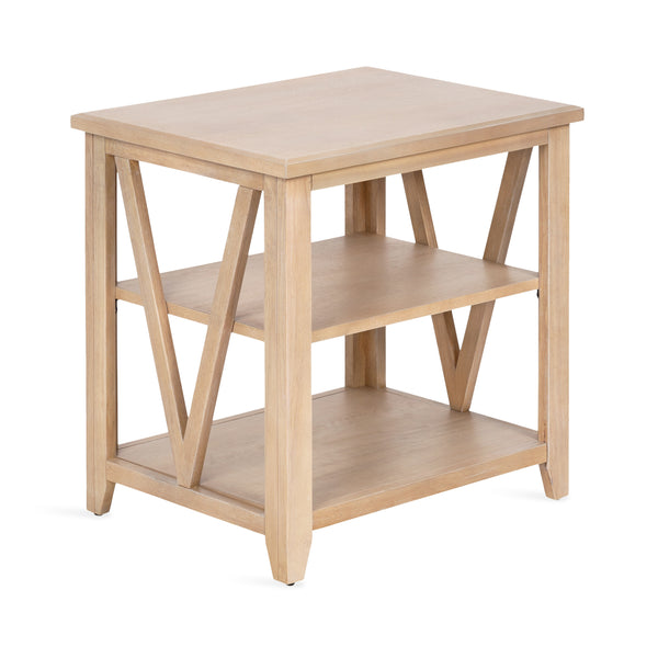 kate & laurel Broadbridge Wood Side Table