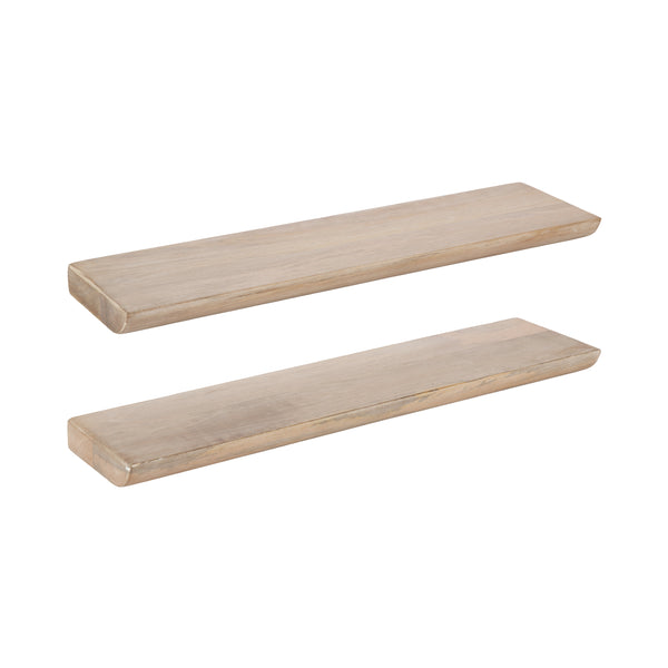 kate & laurel Burena Wood Floating Shelves