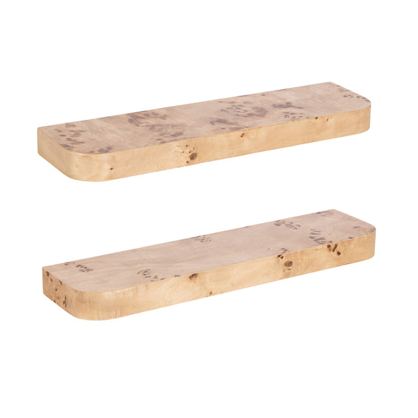 kate & laurel Burlock Floating Wall Shelves