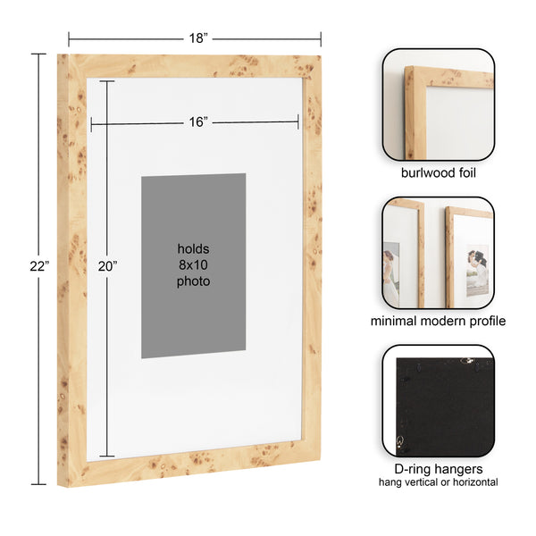Kate & Laurel Burlock Picture Frame Set