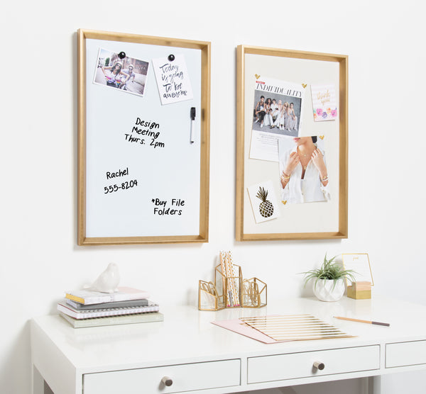 Kate & Laurel Calter Framed Magnetic Dry Erase Board