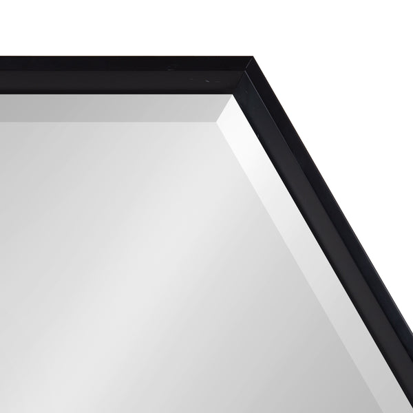 Kate & Laurel Calter Hexagon Framed Wall Mirror