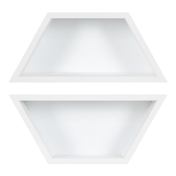 Kate & Laurel Camellia Wall Shelf Set