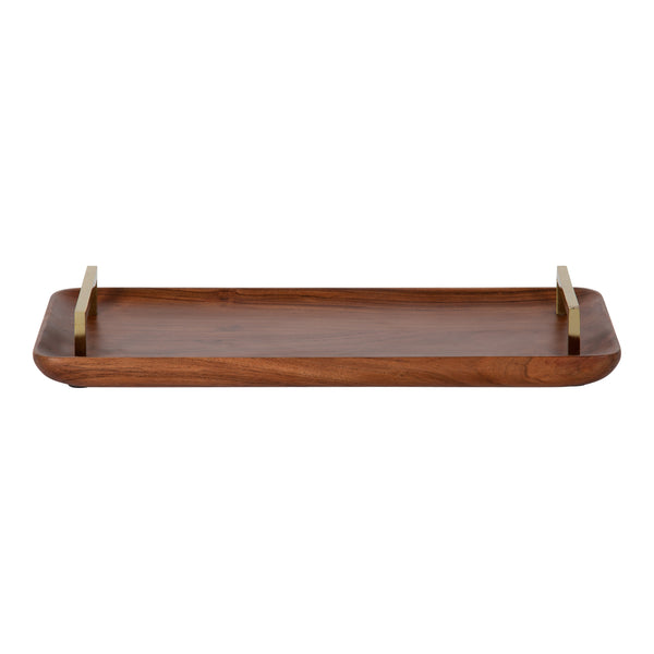 Kate & Laurel Cantwell Wood Decorative Tray