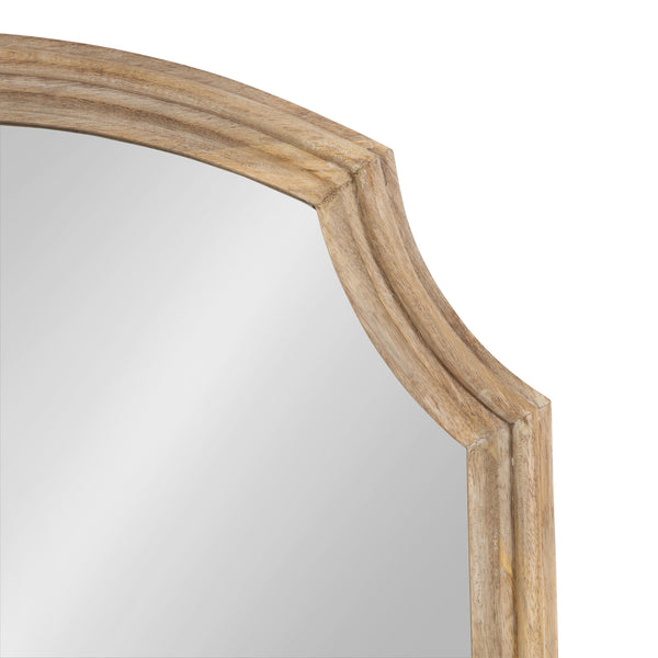 Kate & Laurel Carlow Wood Arched Mirror