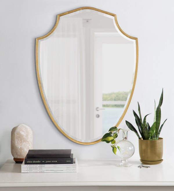 Kate & Laurel Caskill Framed Shield Wall Mirror