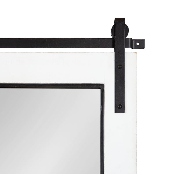 Kate & Laurel Cates Windowpane Framed Wall Mirror