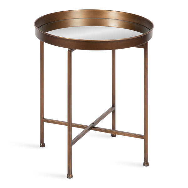 Kate & Laurel Celia Round Metal Side Table