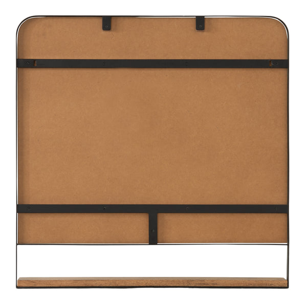 Kate & Laurel Chadwin Square Wall Mirror With Shelf