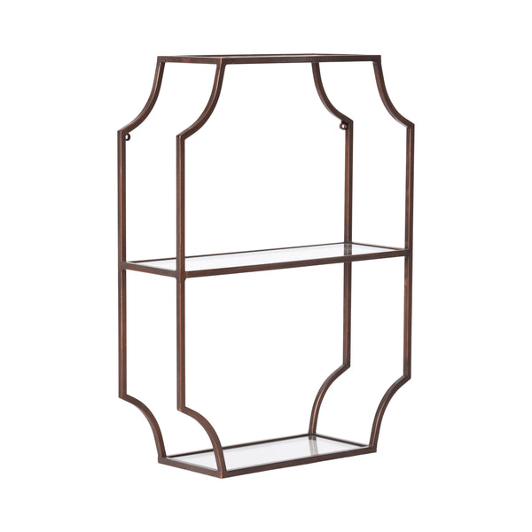 kate & laurel Ciel Metal Wall Shelf