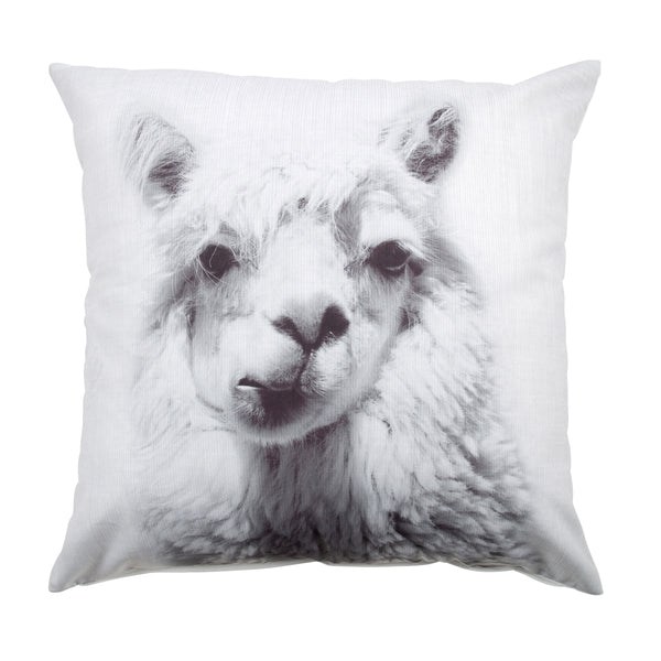 Kate & Laurel Como Alpaca Print Throw Pillow Cover