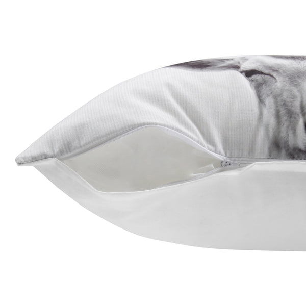 Kate & Laurel Como Deer Print Throw Pillow Cover