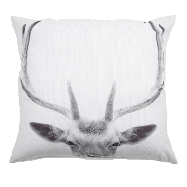 kate & laurel Como Deer Print Throw Pillow Cover