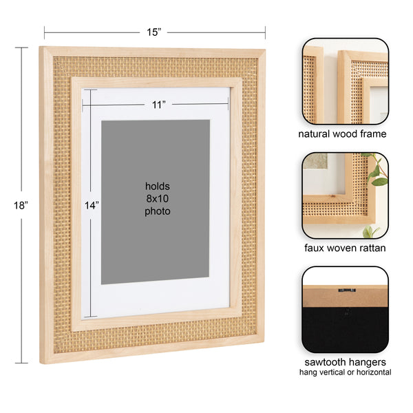 Kate & Laurel Corah Picture Frame Set