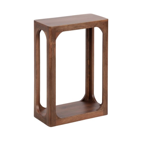 Kate & Laurel Dahl Wood Slim Side Table