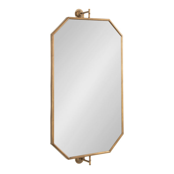 kate & laurel Darbridge Octagon Pivot Mirror