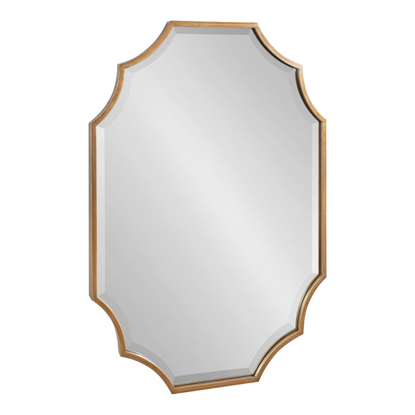 Kate & Laurel Deavere Scalloped Wall Mirror