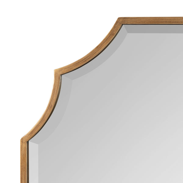 Kate & Laurel Deavere Scalloped Wall Mirror