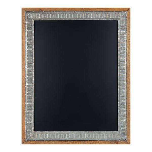 Kate & Laurel Deely Wood And Metal Framed Chalkboard
