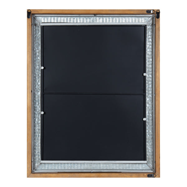 Kate & Laurel Deely Wood And Metal Framed Chalkboard
