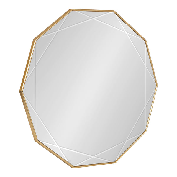 Kate & Laurel Deka Geometric Mirror
