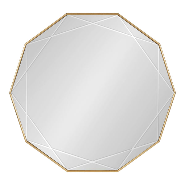 Kate & Laurel Deka Geometric Mirror