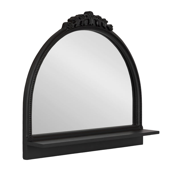 kate & laurel Dellona Arch Mirror with Shelf