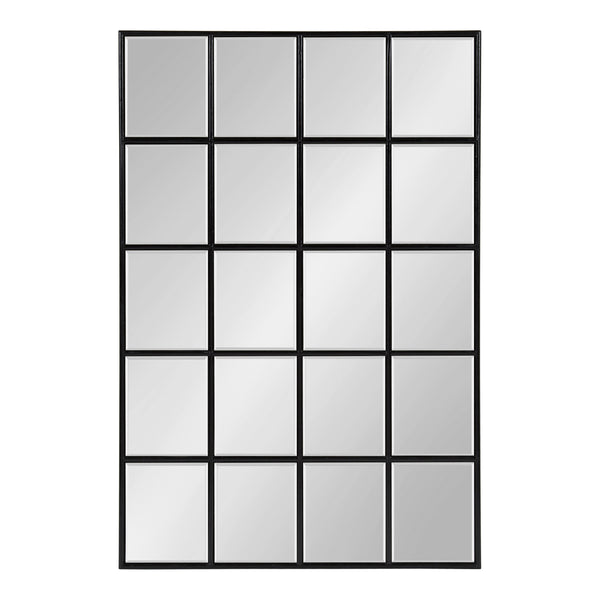 kate & laurel Denault Framed Windowpane Mirror