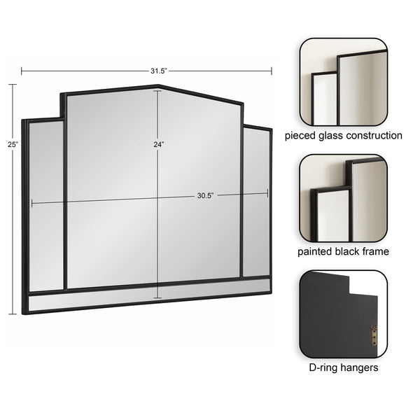 Kate & Laurel Dietrich Wall Mirror