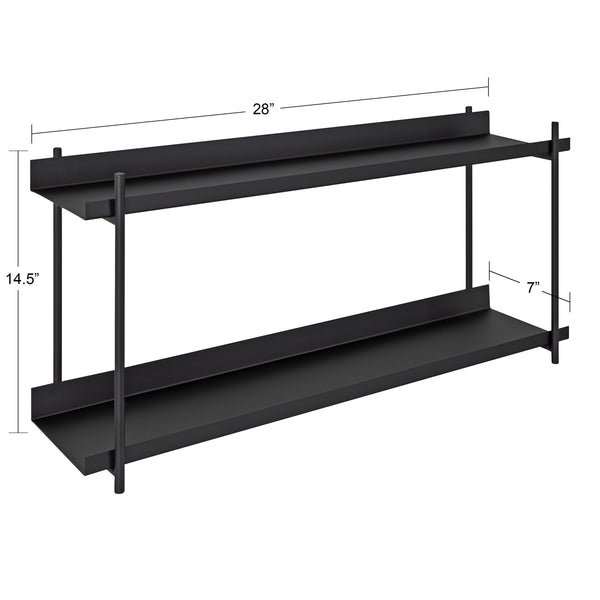 Kate & Laurel Dominic Tiered Wall Shelf