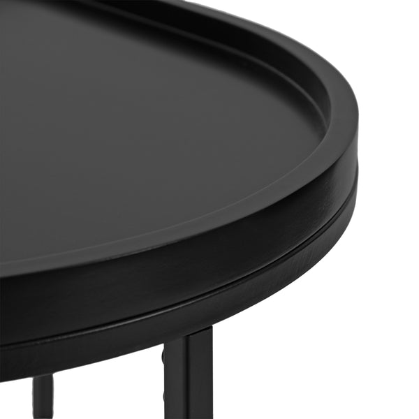 Kate & Laurel Dorrah Half-Circle Side Table