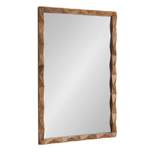 Kate & Laurel Endicott Rectangle Wood Mirror