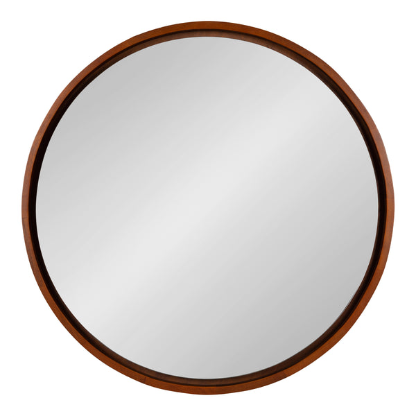 Kate & Laurel Evans Framed Round Wall Mirror