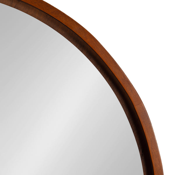 Kate & Laurel Evans Framed Round Wall Mirror