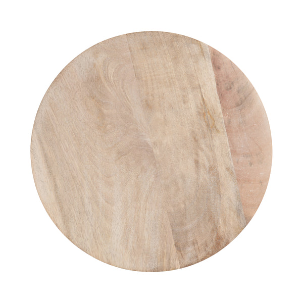 Kate & Laurel Fairlee Wavy Wood Tray