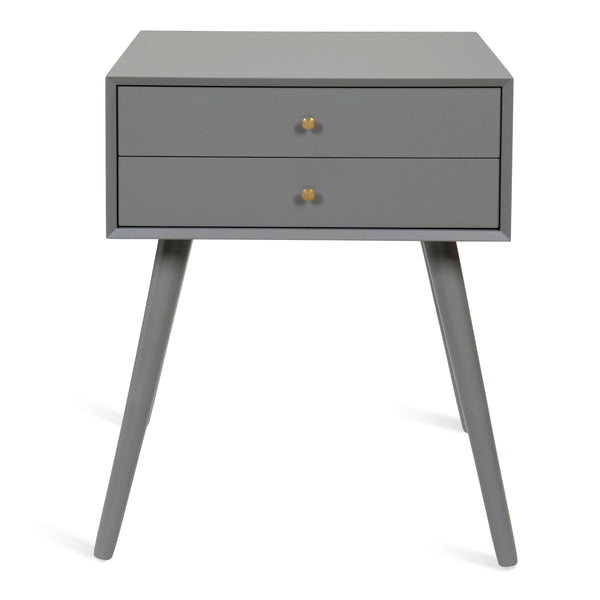 Kate & Laurel Finco Side Table With 2 Drawers