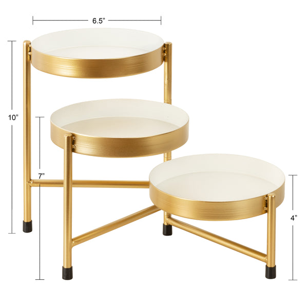 Kate & Laurel Finn Tiered Tabletop Planter