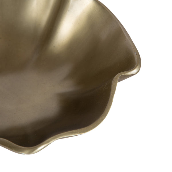 Kate & Laurel Flutte Metal Bowl