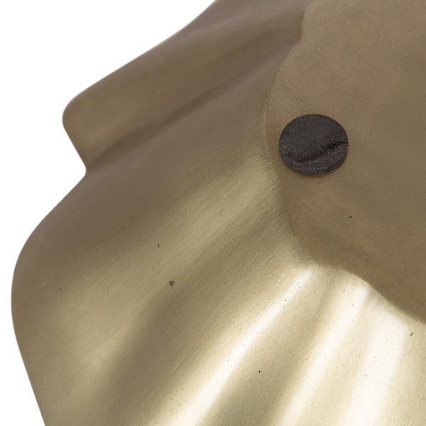 Kate & Laurel Flutte Metal Bowl