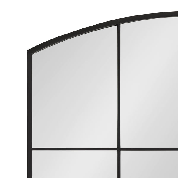 Kate & Laurel Forsyth Windowpane Arch Mirror
