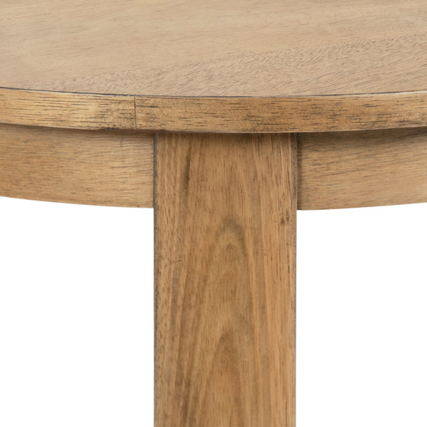 Kate & Laurel Foxford Round Wood Side Table