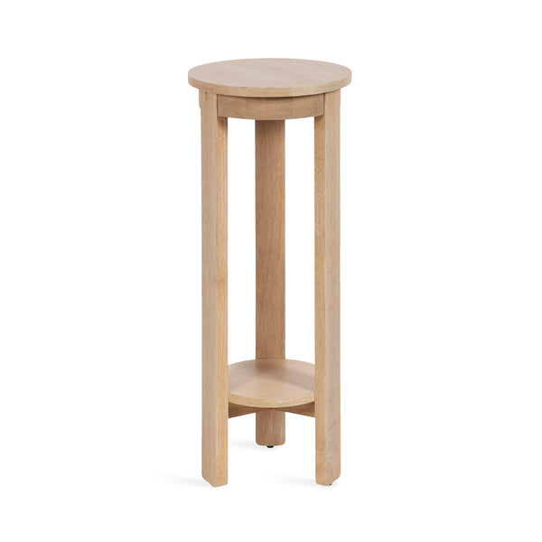kate & laurel Foxford Round Wood Side Table