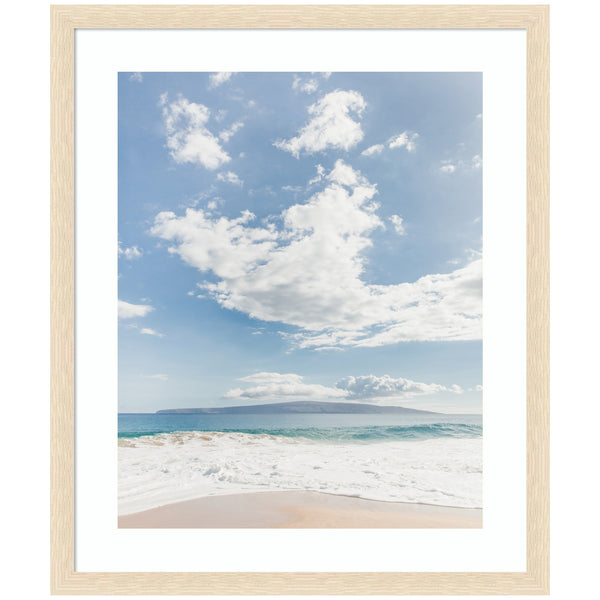 Kate & Laurel Framed Art Beach By Alicia Abla
