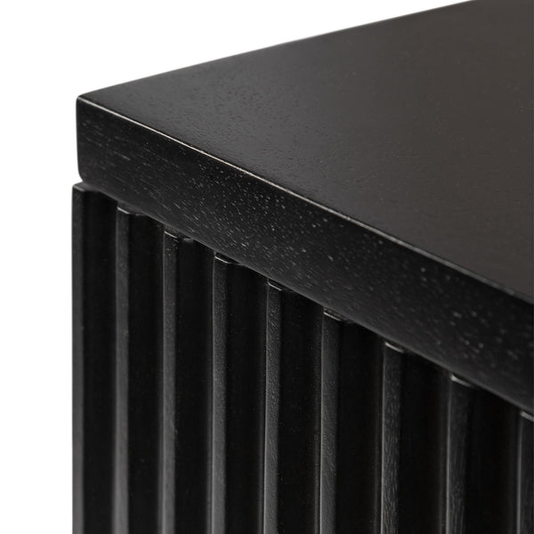 Kate & Laurel Furrow Short Wall Cabinet