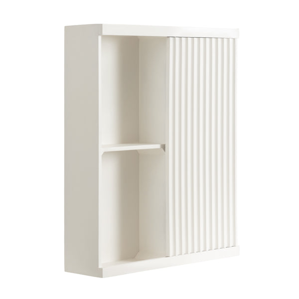 kate & laurel Furrow Tall Wall Cabinet