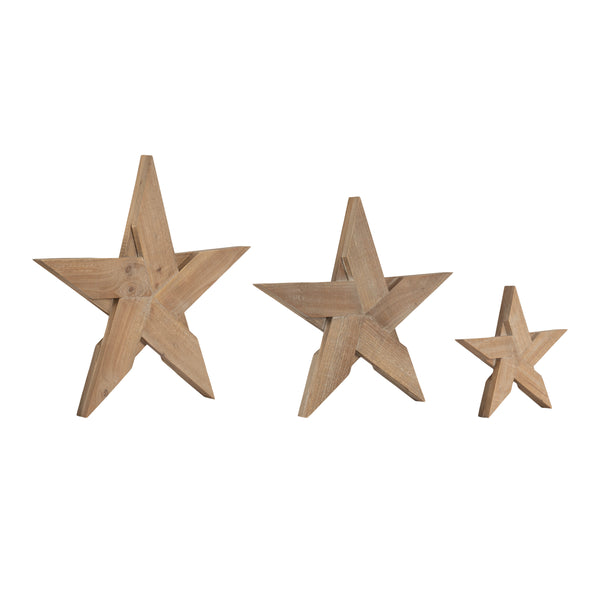 Kate & Laurel Gallantry Star Art Plaque Set
